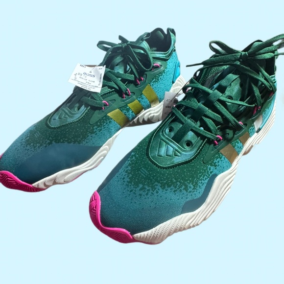 Adidas Unisex Trae Young 3 IE9301 TRAE YOUNG 3 Dark
Green/Gold - Picture 4 of 14